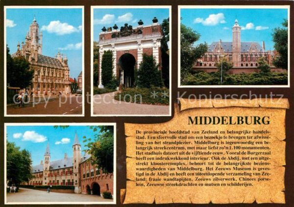 Middelburg Zeeland Rathaus