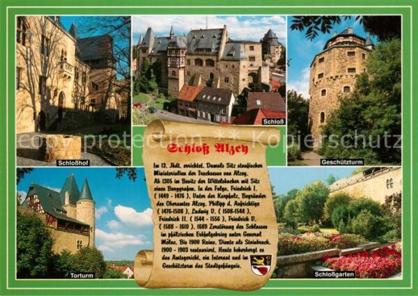 Alzey Schloss Schlossgarten Torturm