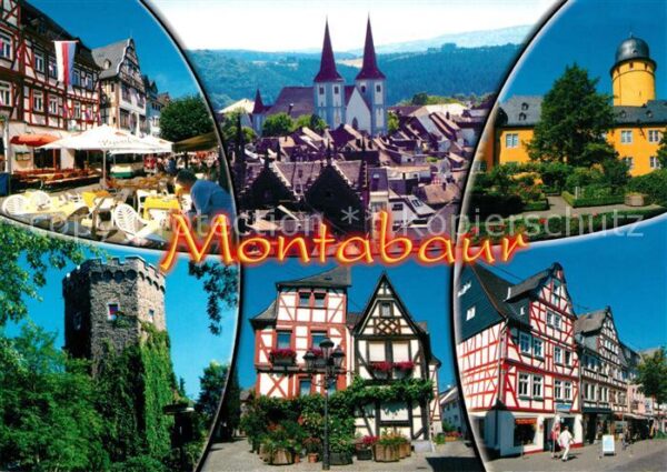Montabaur Westerwald Fachwerk Kirche Schloss Burg