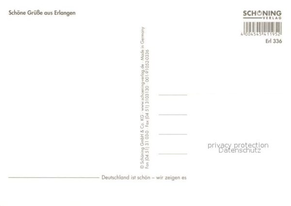 Erlangen Residenz Rathaus Denkmal Gärtnerei Cafe – Bild 2
