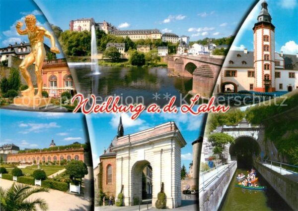 Weilburg Rathaus Schleuse Torbogen Schloss Denkm
