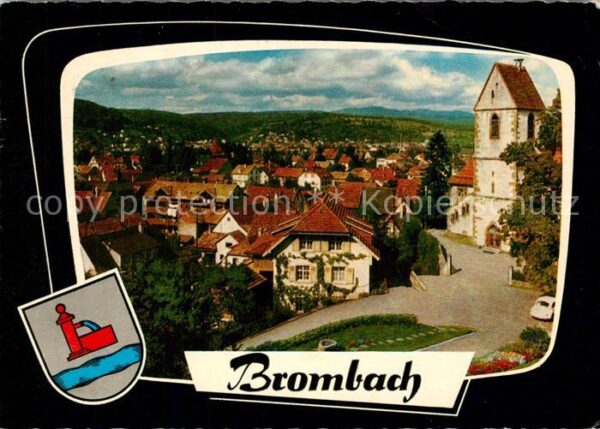 Brombach Loerrach Kirche Panorama