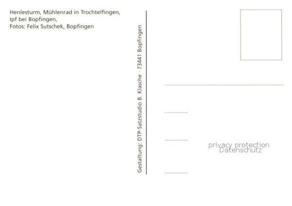 Bopfingen Ipf Henlesturm Mühlenrad Trochtelfingen – Bild 2