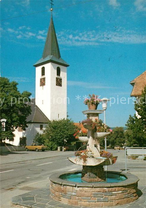 Birkendorf Kirche Brunnen