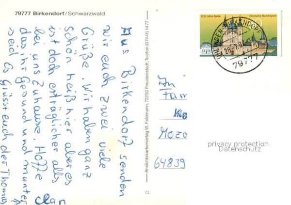 Birkendorf Kirche Brunnen – Bild 2