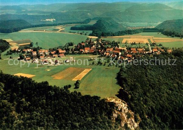 Burgfelden Panorama Fliegeraufnahme