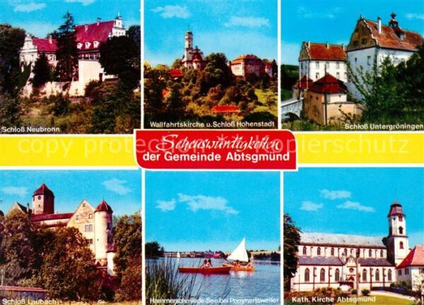 Abtsgmuend Schloss Neubronn Wallfahrtskirche Schlo