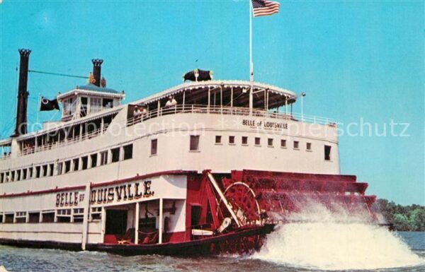 Dampfer Schaufelrad Belle of Louisville Ohio River Kentucky