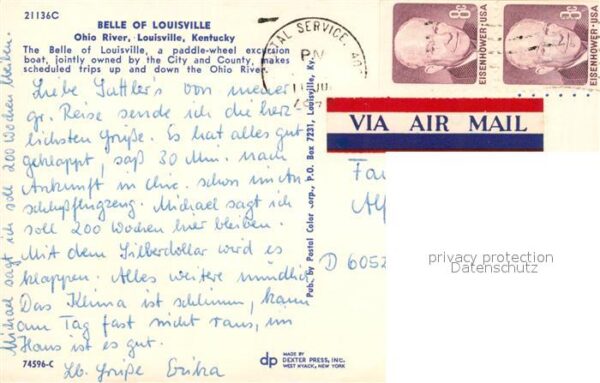 Dampfer Schaufelrad Belle of Louisville Ohio River Kentucky – Bild 2