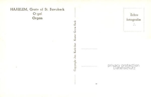 Kirchenorgel Haarlem St. Bavokerk – Bild 2