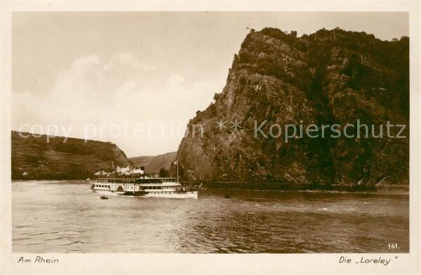 Dampfer Seitenrad Loreley