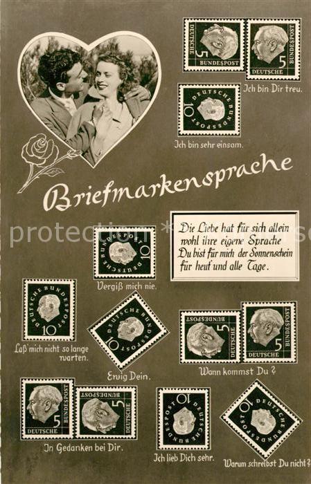 Briefmarkensprache