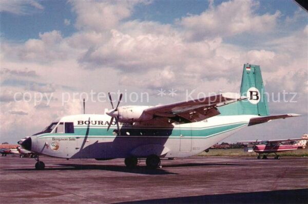 Flugzeuge Zivil Bouraq Indonesia Airlines P.T. IPTN 212