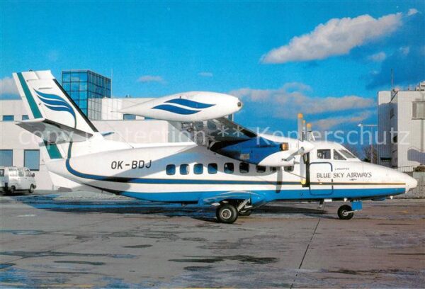 Flugzeuge Zivil Blue Sky Airways Let 410-UVP-E9 OK-BDJ