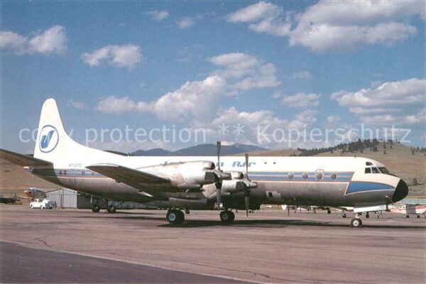 Flugzeuge Zivil Johnson Air Electra L-188A N7137C C/N 1