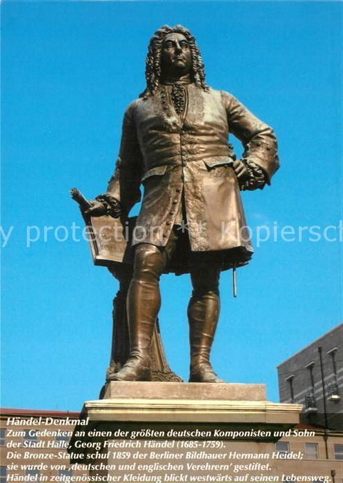 Denkmal Georg Friedrich Händel Halle Saale