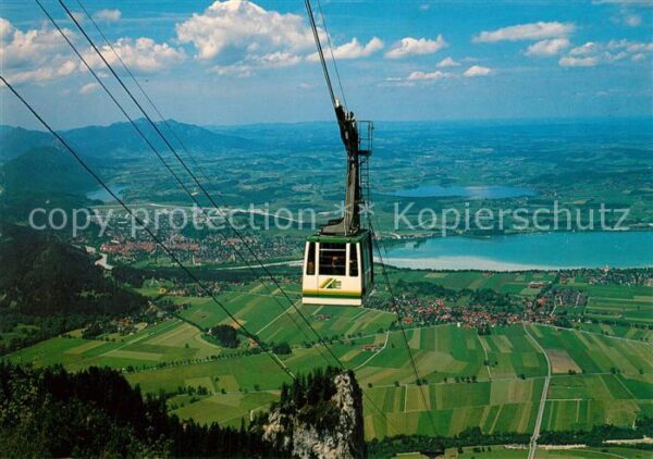 Seilbahn Tegelberg Füssen Schwangau Weissensee H