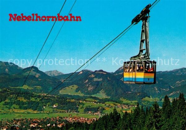 Seilbahn Nebelhornbahn Oberstdorf