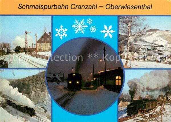 Eisenbahn Schmalspurbahn Cranzahl-Oberwiesenthal