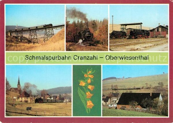 Eisenbahn Schmalspurbahn Cranzahl-Oberwiesenthal
