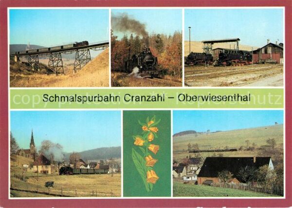 Eisenbahn Schmalspurbahn Cranzahl-Oberwiesenthal