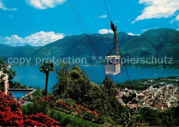 Seilbahn Funivia Locarno Cardada