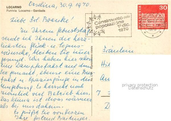 Seilbahn Funivia Locarno Cardada – Bild 2