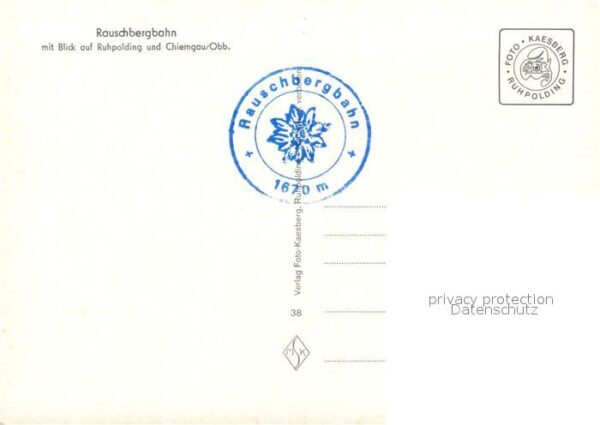 Seilbahn Rauschberg Ruhpolding Chiemgau – Bild 2