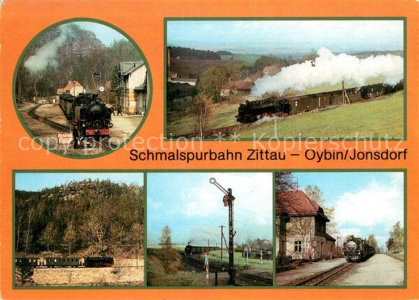 Eisenbahn Schmalspurbahn Zittau Oybin Joonsdorf B