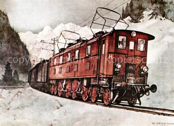 Eisenbahn Elektrische Personenzuglokomotive EP 5