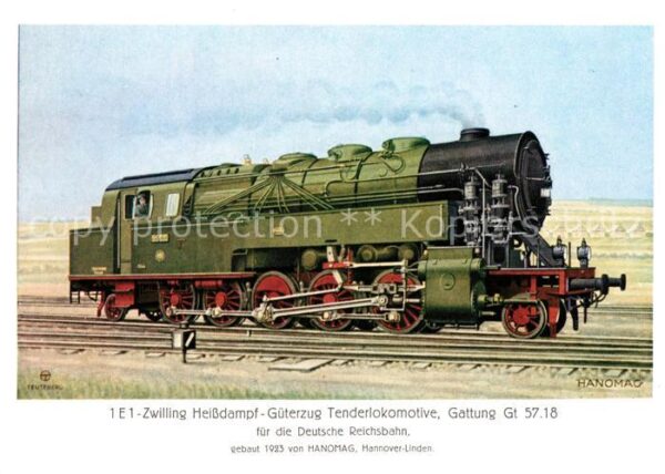 Lokomotive Güterzug-Tenderlokomotive T 20 Künstler