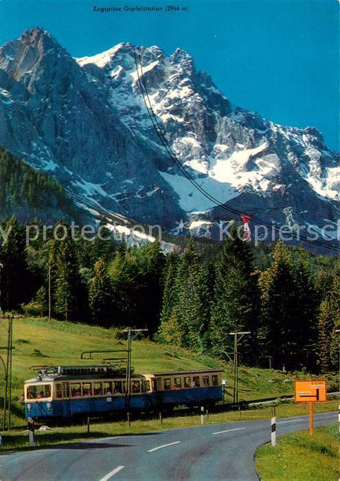 Zahnradbahn Bayrische Zugspitzbahn Zugspitzgipfel E