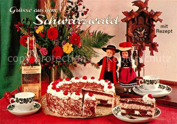 Lebensmittel Schwarzwälder Kirschtorte Rezept Kuckuc