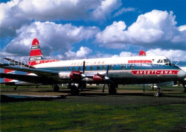 Flugzeuge Zivil Vickers Viscount 800 - Print Backside w