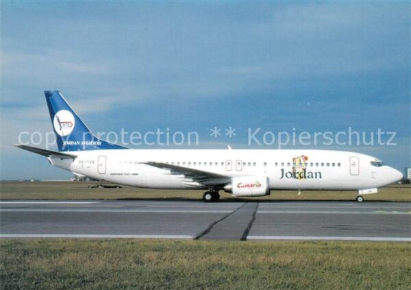 Flugzeuge Zivil Jordan Aviation B-737-4Y0 OK-TVR c/n 23