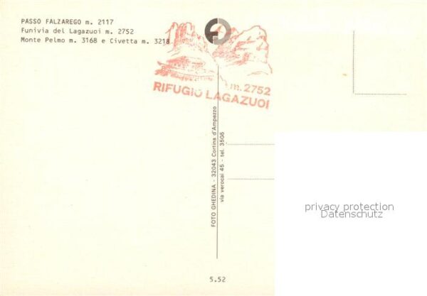 Seilbahn Funivia del Lagazuoi Passo Falzarego Mo – Bild 2