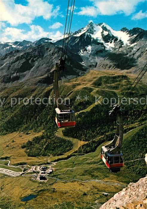Seilbahn Schnalstaler Gletscherbahn Kurzras Salu