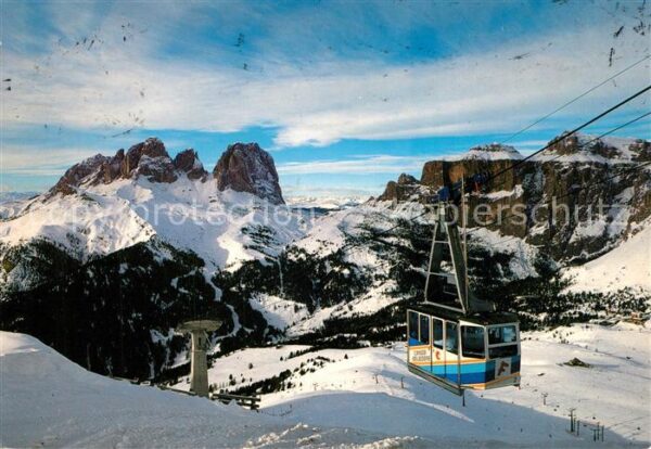 Seilbahn Val di Fassa Canazai Belvederer del Por