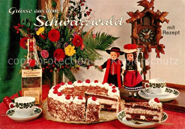 Lebensmittel Schwarzwälder Kirschtorte Rezept Kuckuc