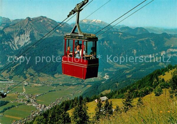 Seilbahn Sonderdach Bezau