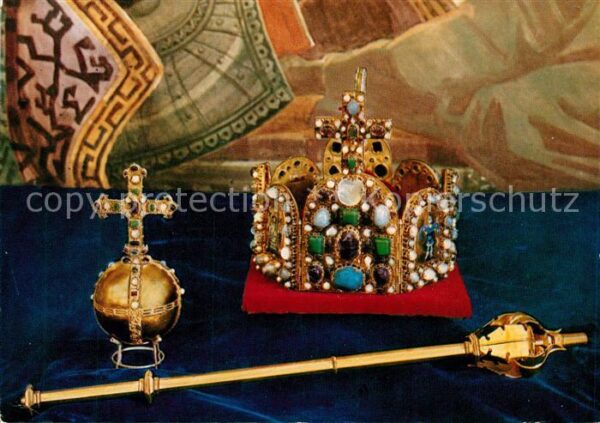 Krone Koenigshaeuser Annweiler Trifels Kaiserkrone Reichsapf