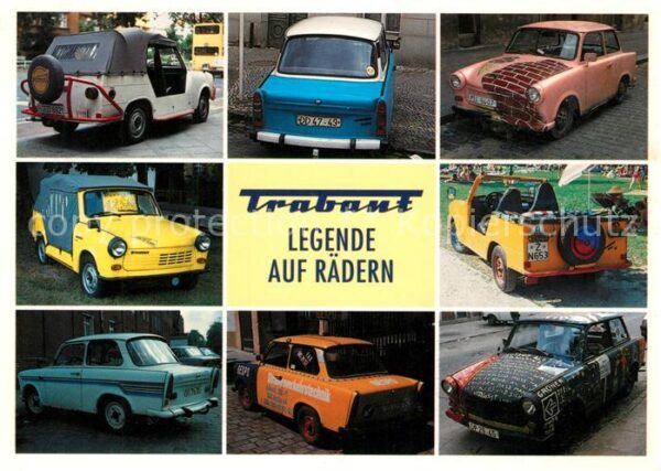Autos Trabant 1957-1991