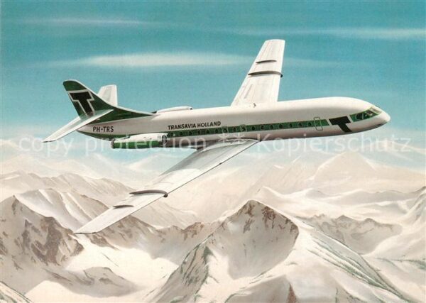 Flugzeuge Zivil Transavia Holland Sud Aviation SE-210 C