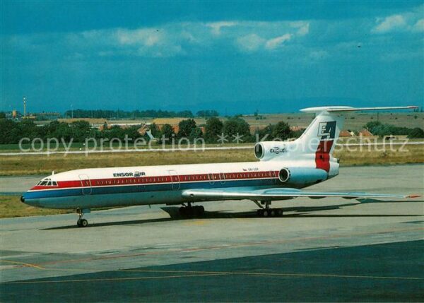 Flugzeuge Zivil Ensor Air Tu-154B-2 OK-LCP