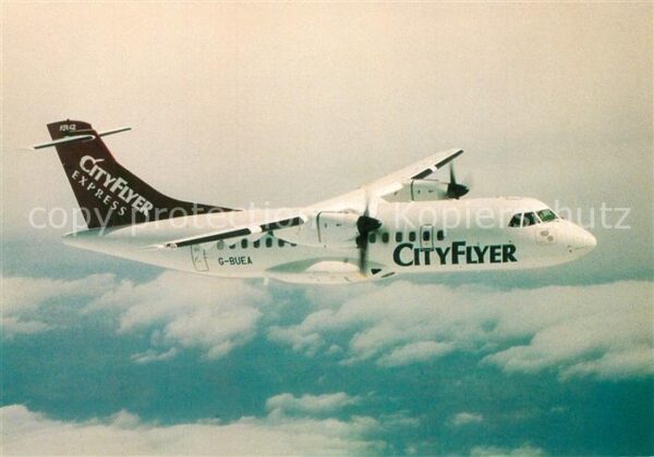 Flugzeuge Zivil CityFlyer Express ATR 42-300 G-BUEA