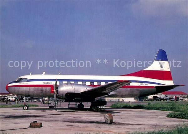 Flugzeuge Zivil Vendex Airways Convair 240 RP-C110 c/n