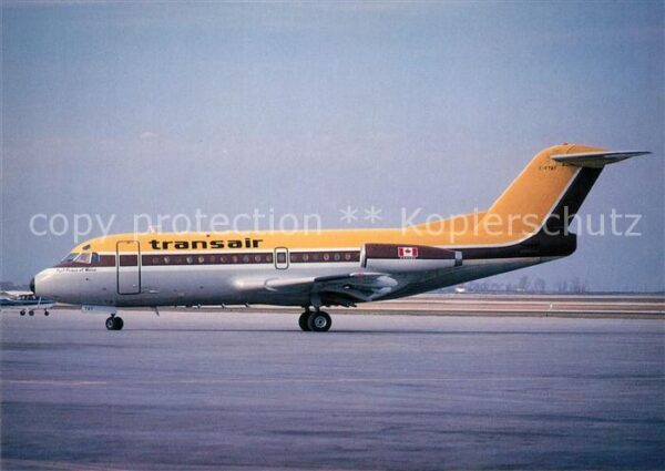 Flugzeuge Zivil Transair Fokker F28 Mk. 1000 C-FTAY c/n