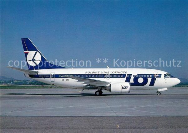 Flugzeuge Zivil LOT Boeing 737-59D SE-DNI c/n 26419/218