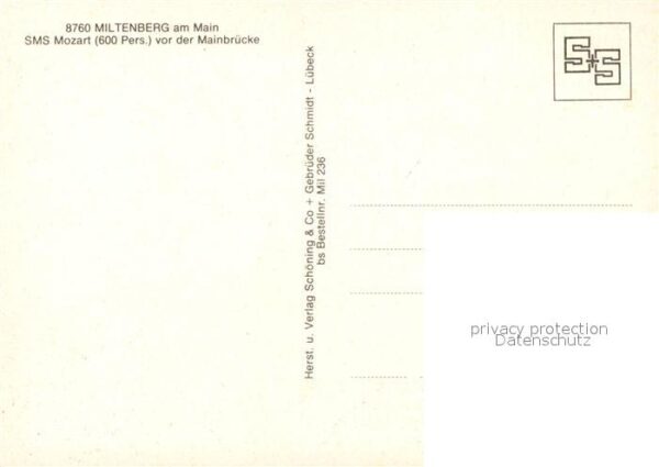 Motorschiffe SMS Mozart Miltenberg am Main Mainbrück – Bild 2
