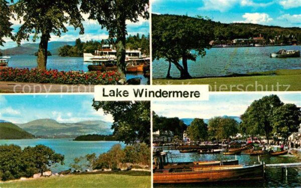 Cumbria Lake Windermere Bowness Beech Hill Lake